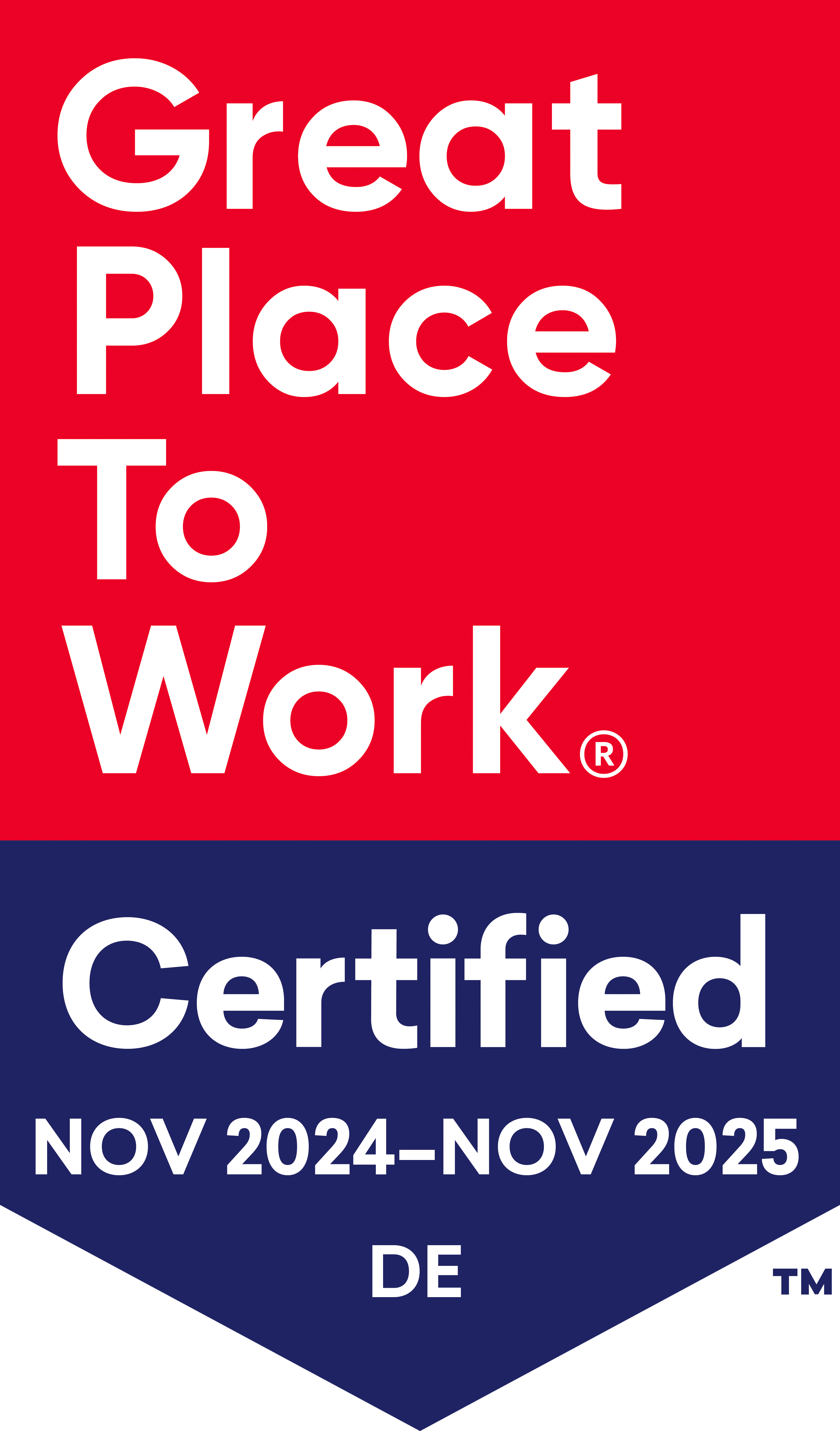 Auszeichnung Great Place to Work®